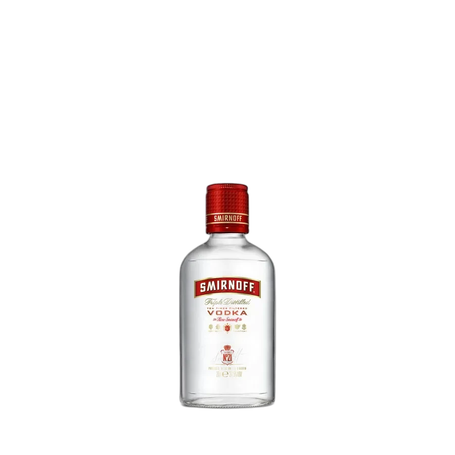 Smirnoff Red Vodka 8x6x20cl bottle