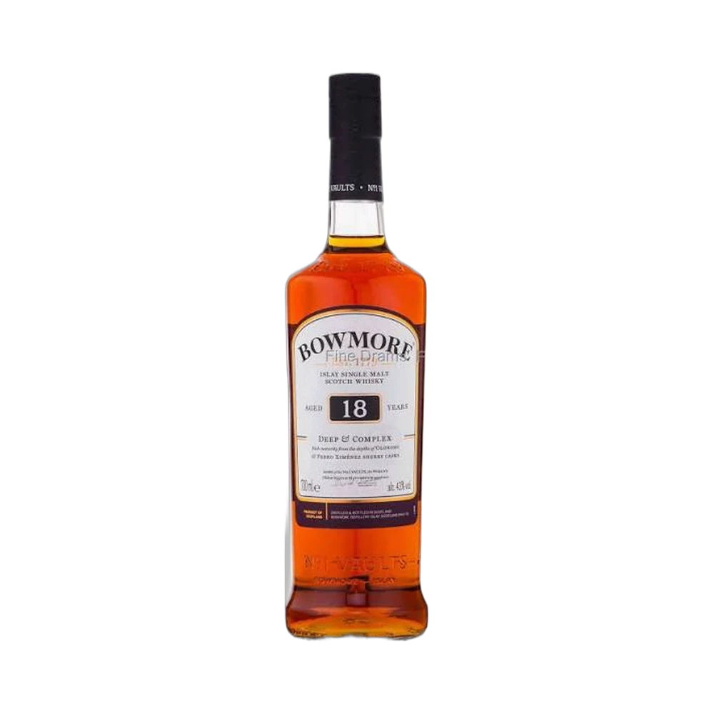 Bowmore 18YO Deep and Complex 6x70cl product shot